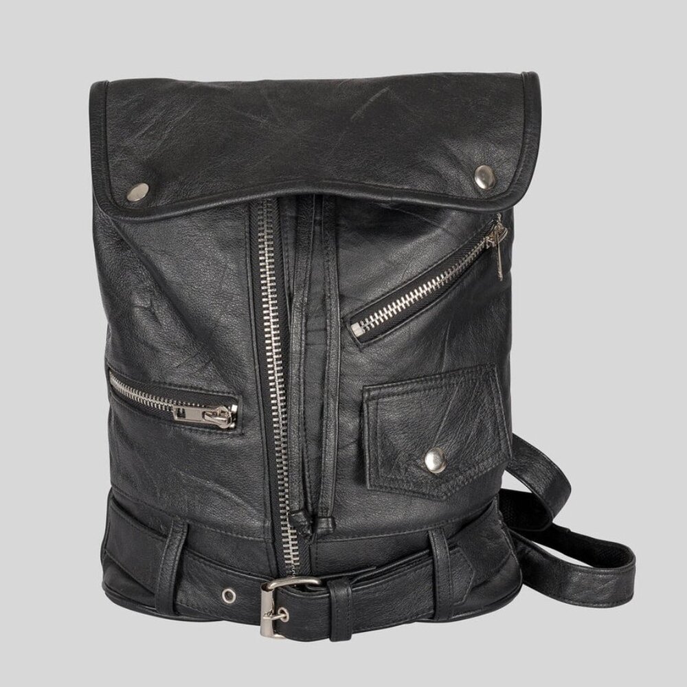 PeleCheCoco leather jacket backpack